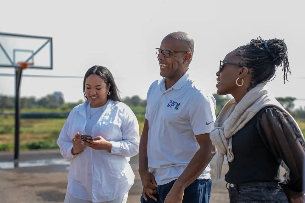 Admedia Teams Up with AFD and NBA in Sports and Development Initiative 11 NBA AFD BASKETBALL EXPERIENCE Site visit (3)