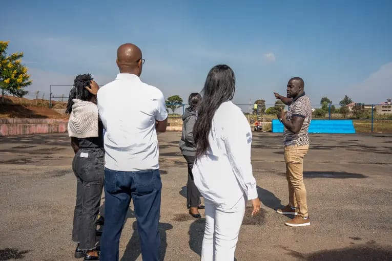 Admedia Teams Up with AFD and NBA in Sports and Development Initiative 6 NBA AFD BASKETBALL EXPERIENCE Site visit (9)